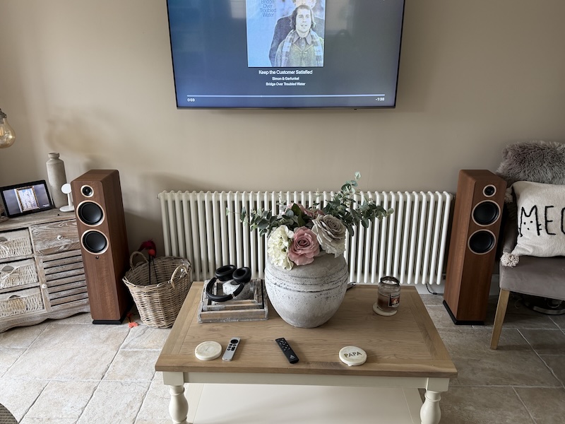 A55 in a large living room space
