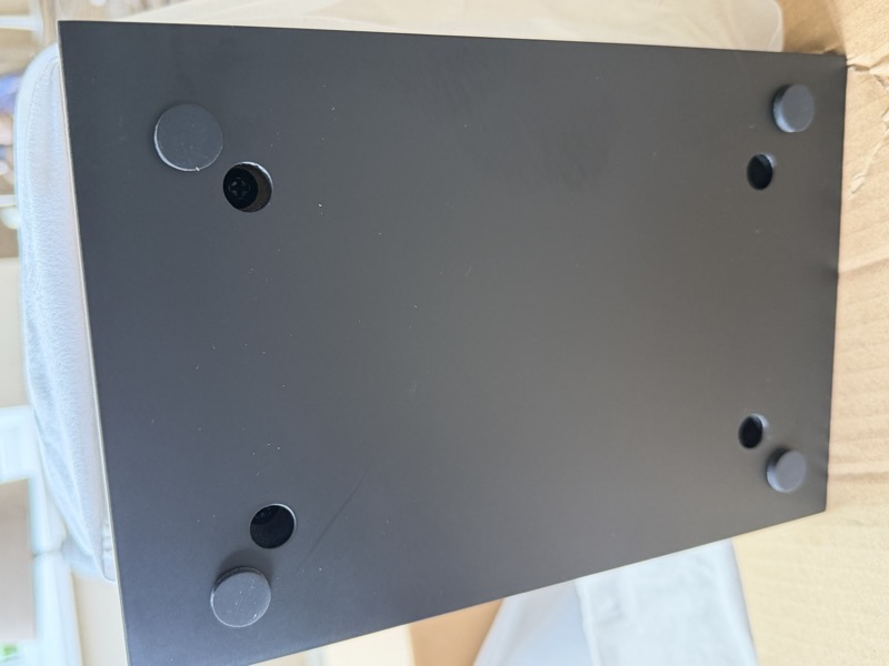 base with the felt pads fitted