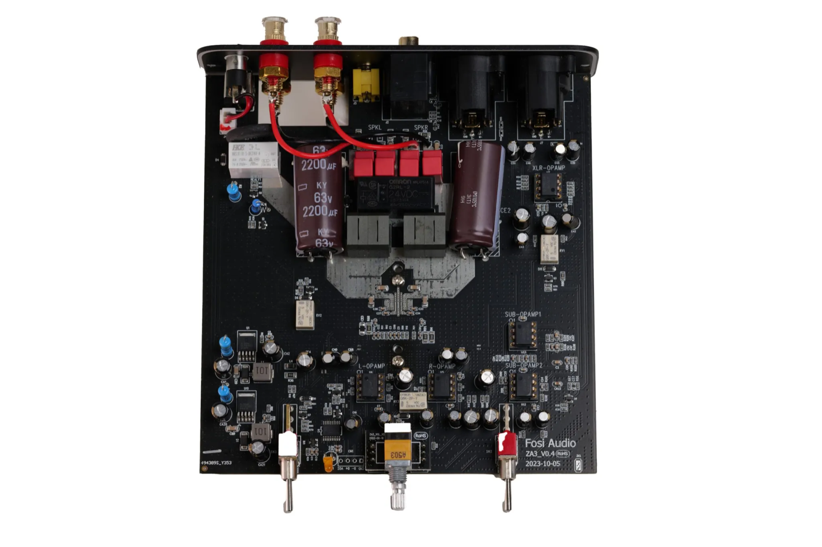 fosi audio za3 internal mainboard for comparison