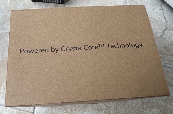 box lid — Powered by CrystalCore Technology