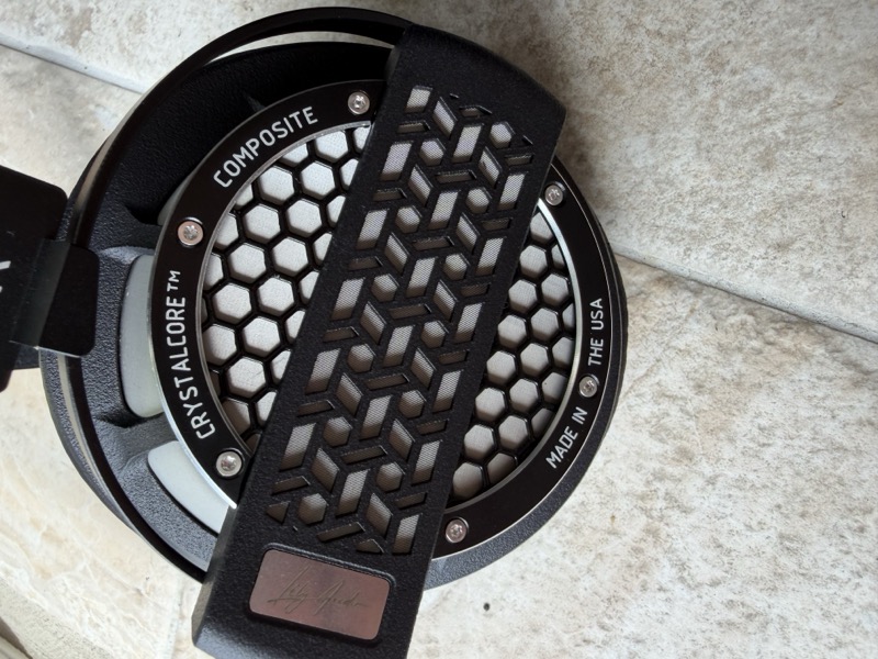 earcup grille — CrystalCore Composite