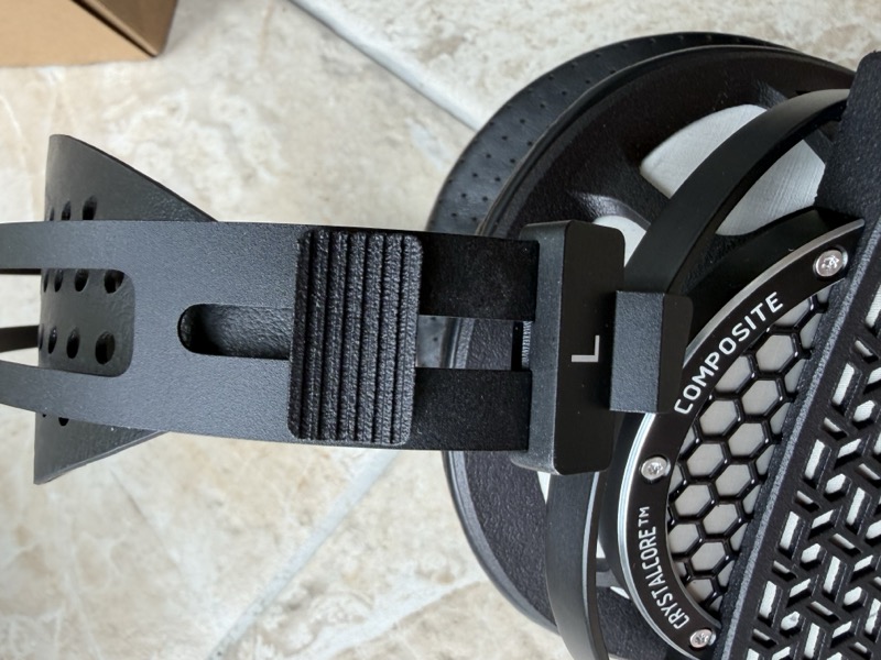 left earcup yoke and headband
